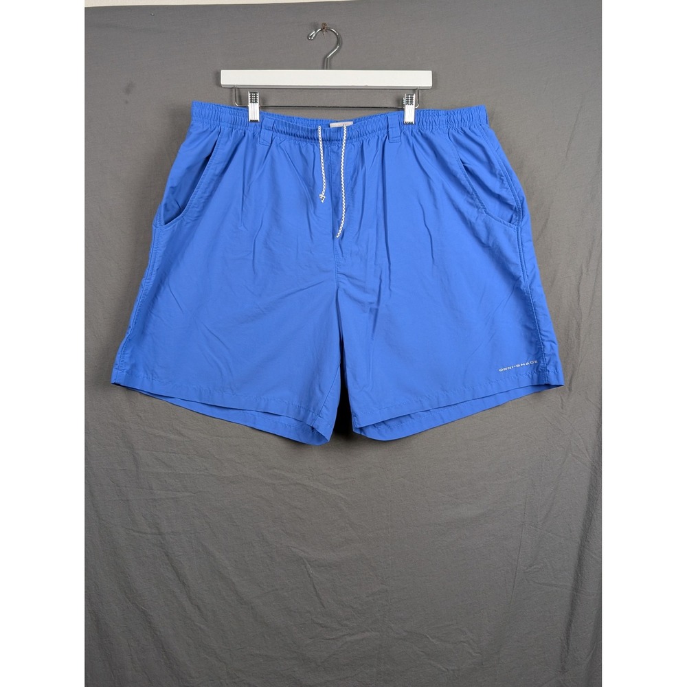 Columbia Mens PFG Backcast III‎ Water Shorts Blue 2XL XXL